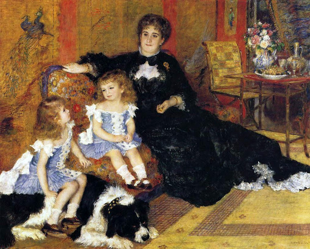 Renoir, Mme Georges Charpentier & Her Children, Paul & Georgette 1878.jpg